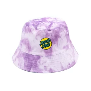 SANTA CRUZ Other Dot Reversible Kids Bucket Hat- Purple Tie Dyed